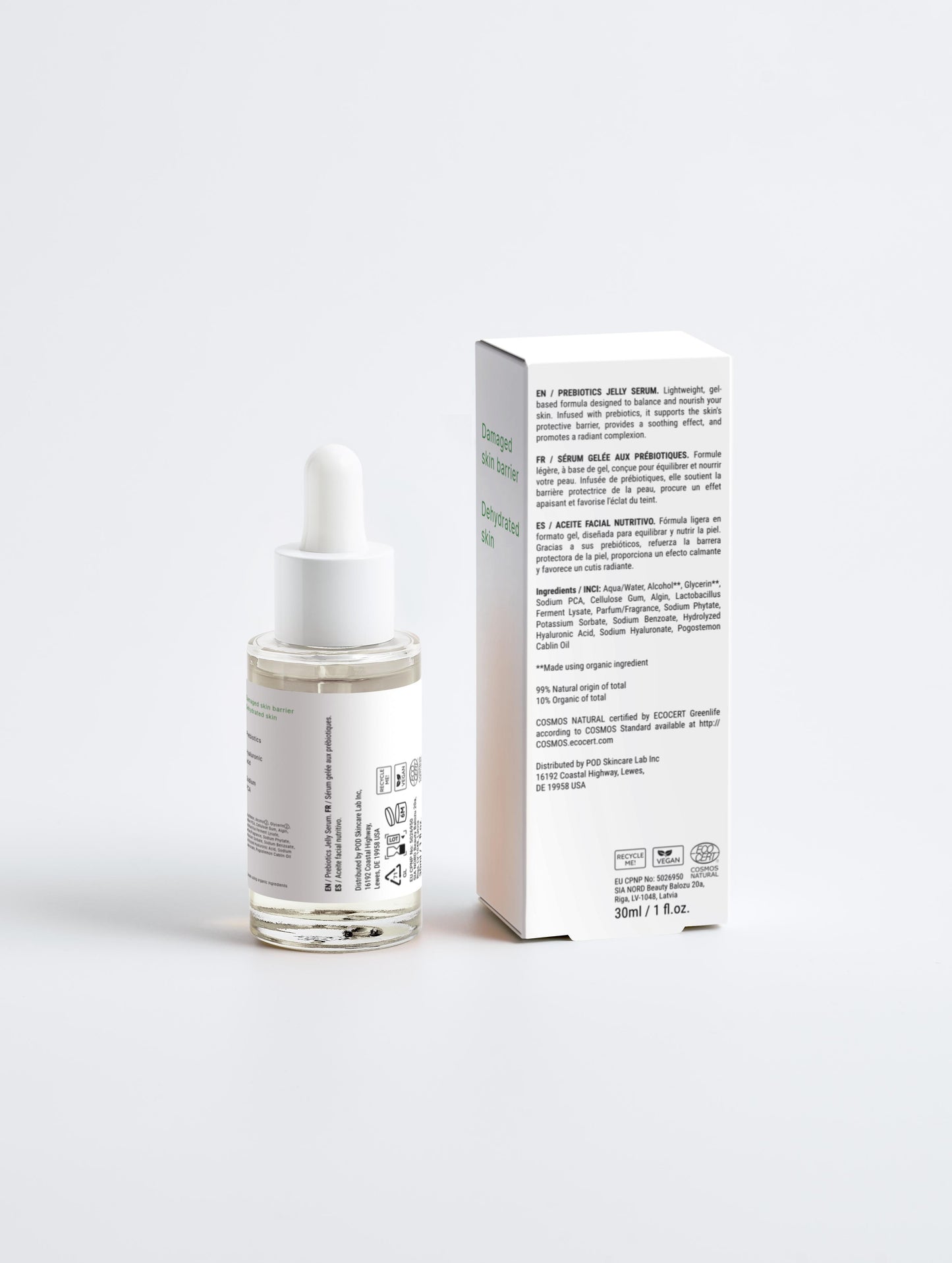 Bioactive Prebiotics Jelly Serum